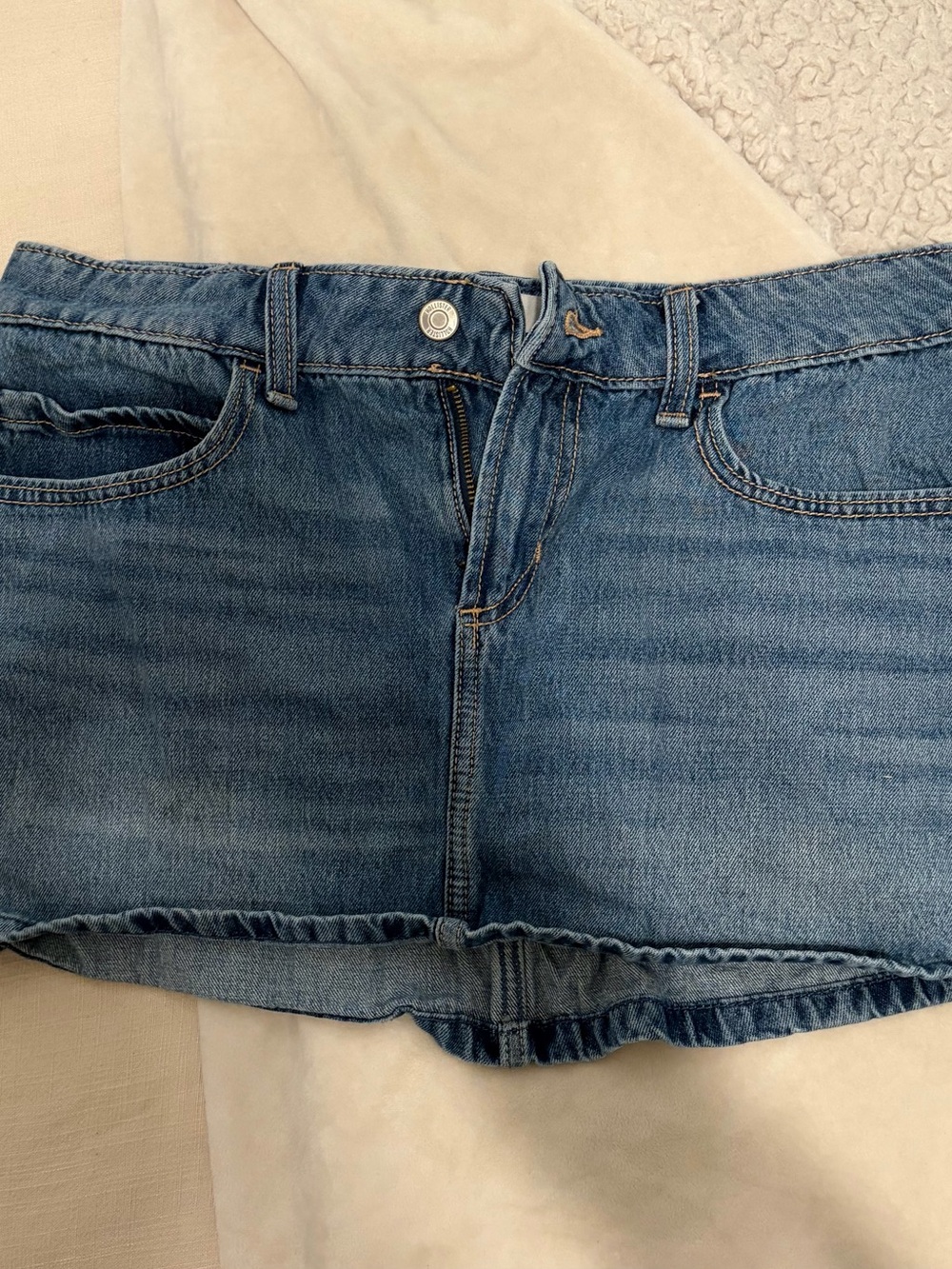 Hollister Blue Denim Skort - Classic Casual